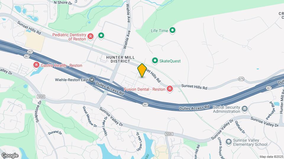 11200 Reston Station Blvd Map and Location Details