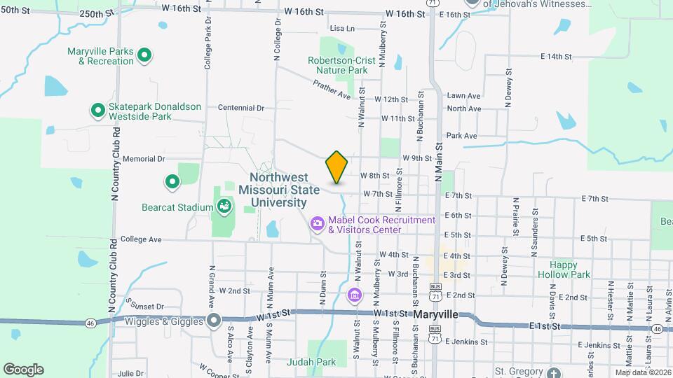 523.5 W 7th St Map and Location Details