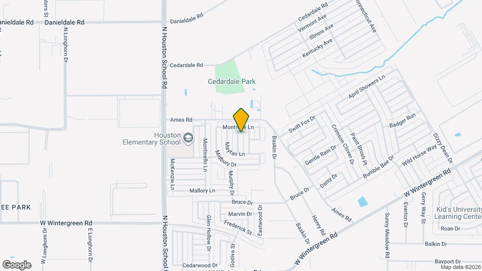 2934 Margeaux Dr Map and Location Details