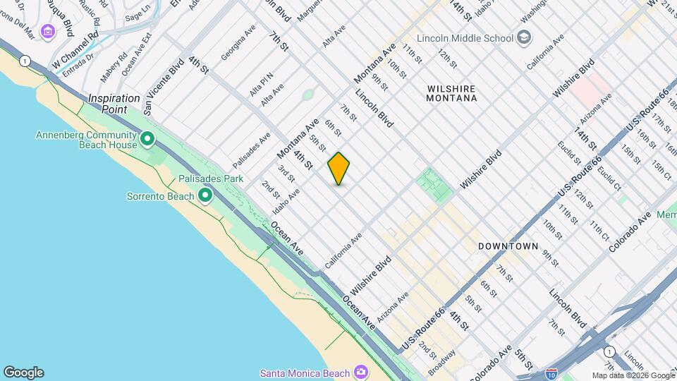 947 4th St, Unit #D Mapa y Detalles de la Ubicación