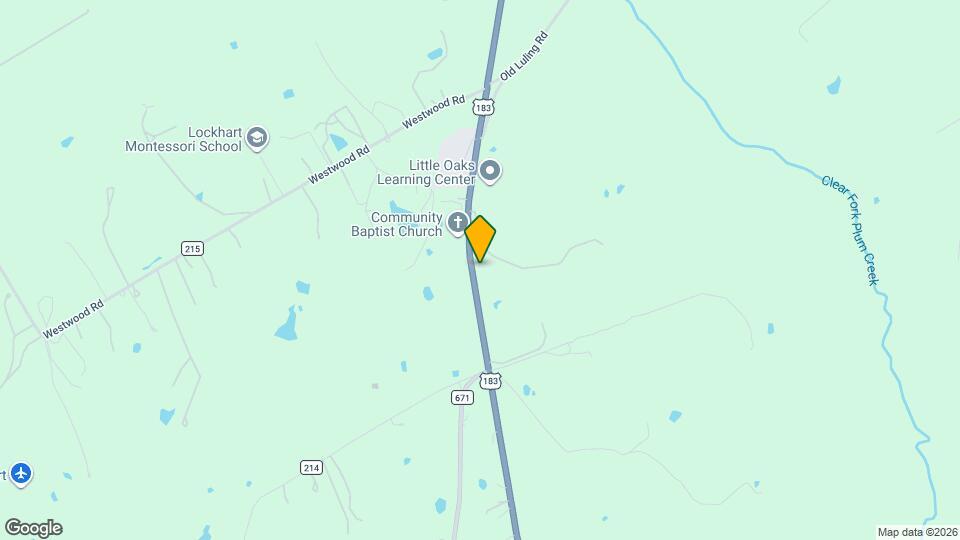 7348 US-183 Map and Location Details