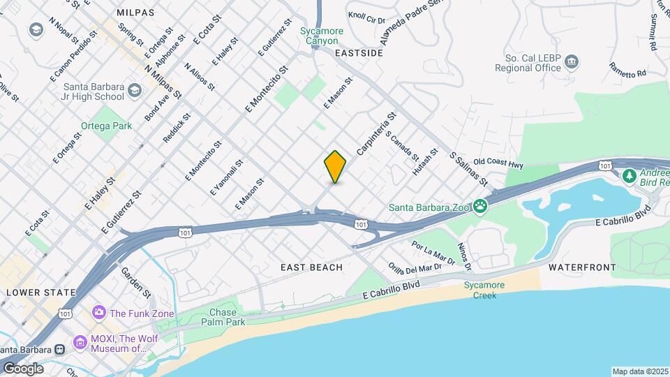 1008 Carpinteria St Map and Location Details