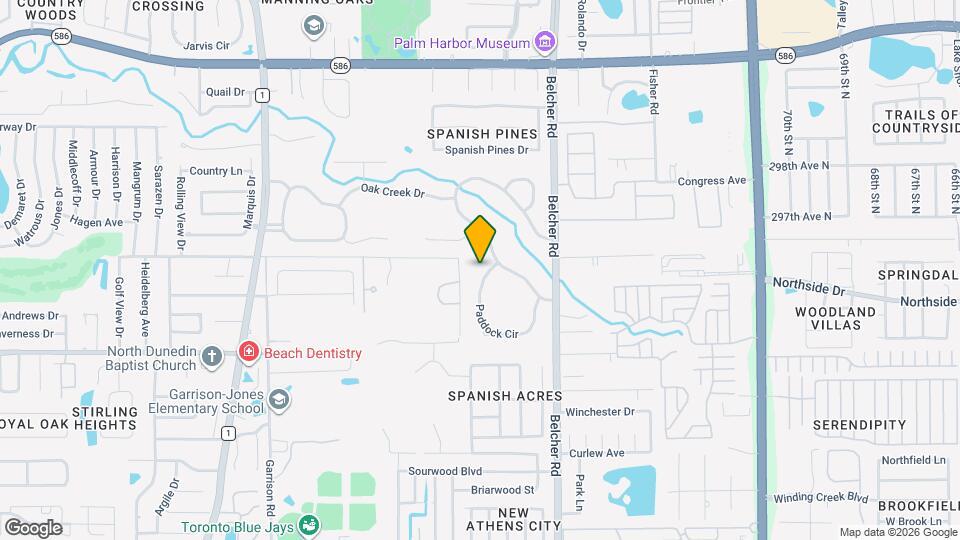 2111 Paddock Cir Map and Location Details