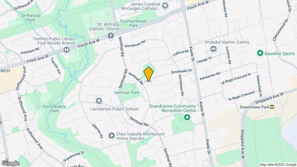 53 Roskell Crescent Map and Location Details