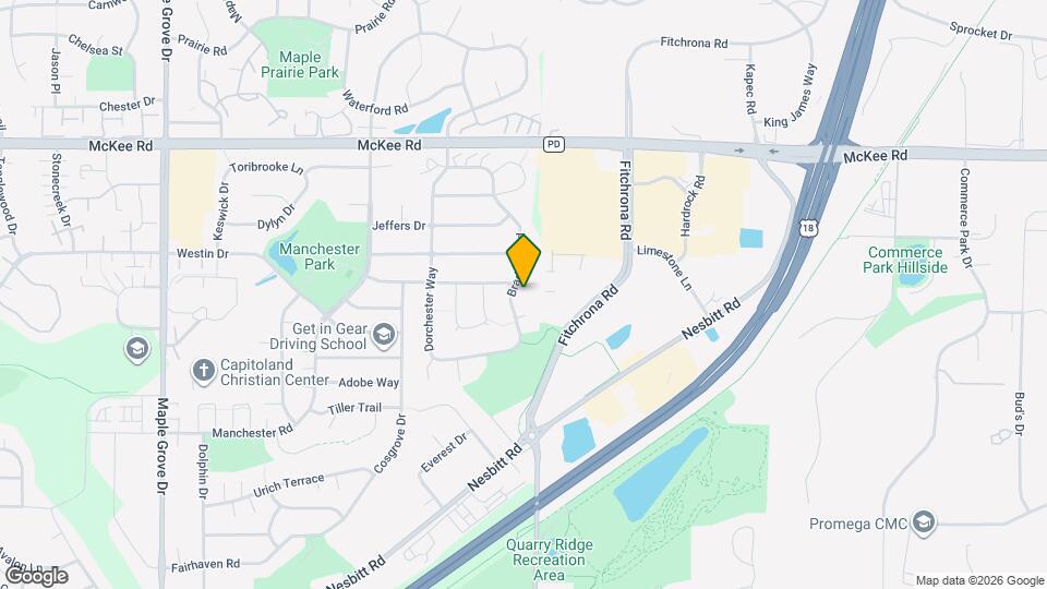 6021 Sandstone Dr Map and Location Details