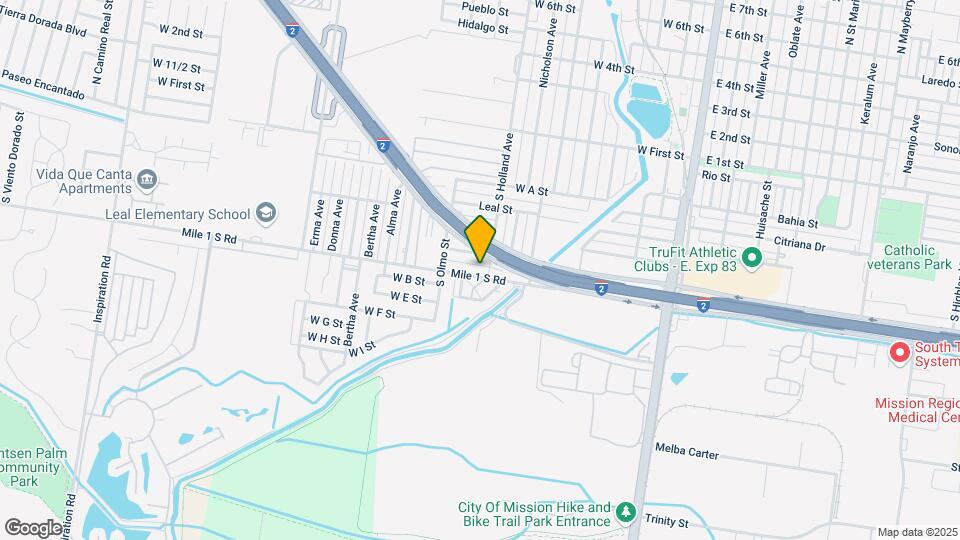 802 S Mile Rd Map and Location Details