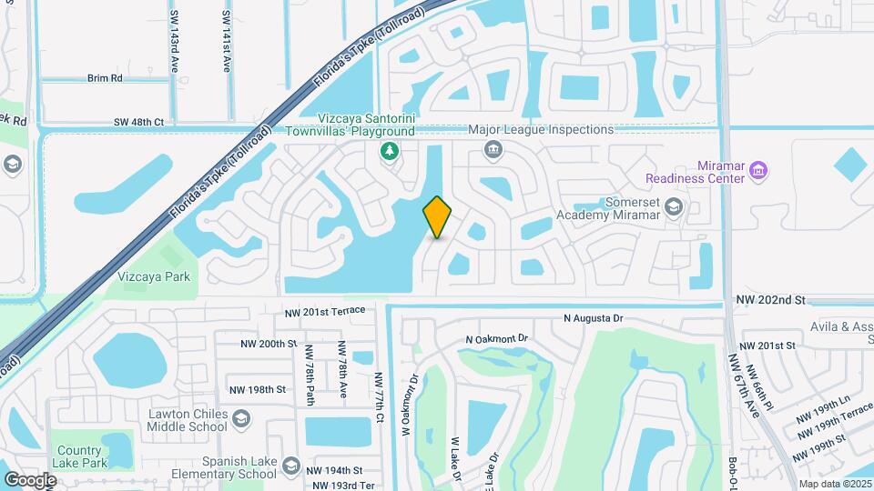 5325 SW 134th Ave Map and Location Details