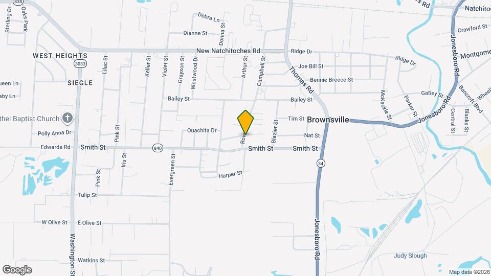 319 Hazelwood St Map and Location Details