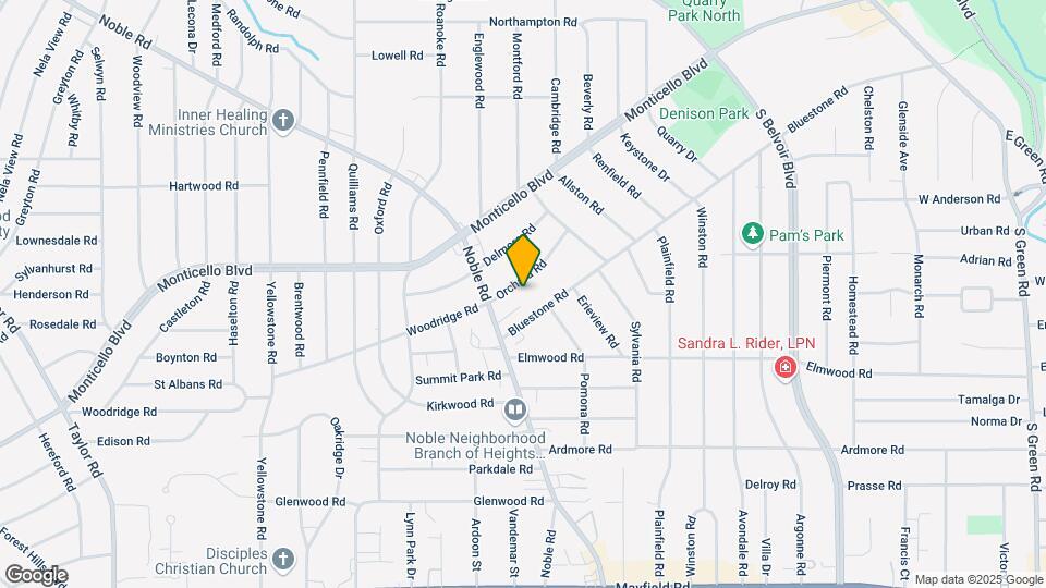 3924 Orchard Rd Map and Location Details