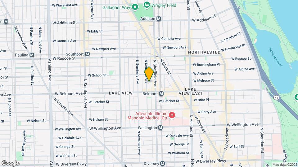 3229 N Kenmore Ave, Unit 2 Mapa y Detalles de la Ubicación