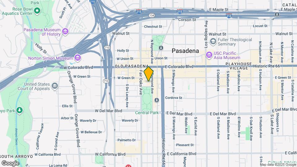 99 S Raymond Ave Map and Location Details