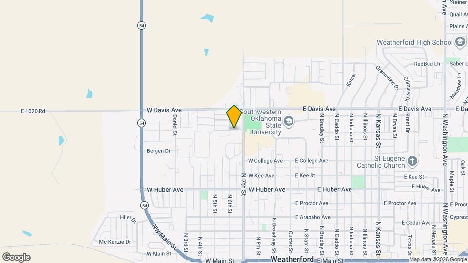 424 W Oklahoma Ave Map and Location Details