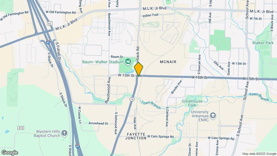 1518 S Razorback Rd Map and Location Details