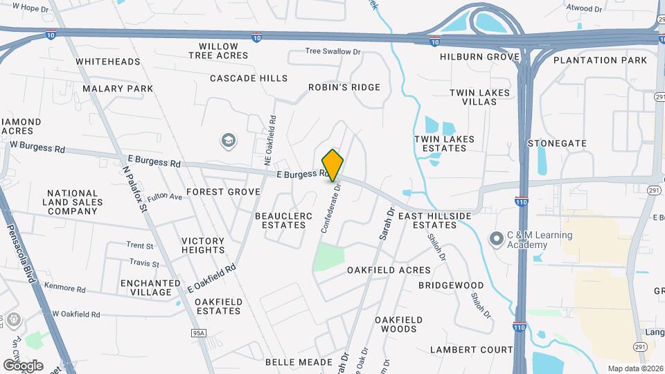 6269 Confederate Dr Map and Location Details