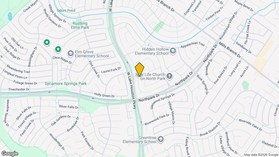 4430 Echo Falls Dr Map and Location Details
