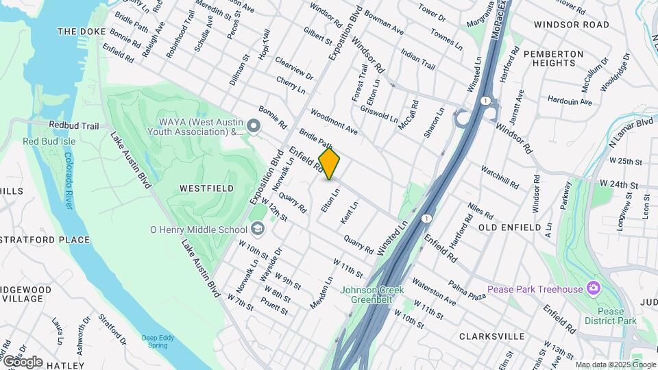 2407 Enfield Rd Map and Location Details