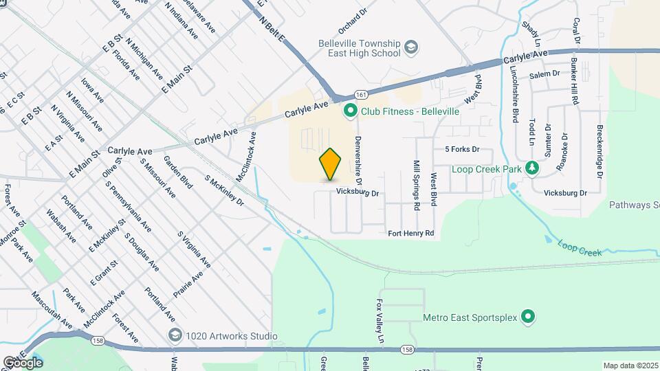 643 Vicksburg Dr-Unit -7 Map and Location Details