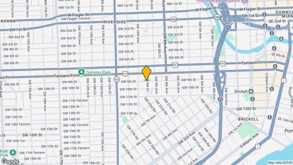 970 SW 9th St Map and Location Details