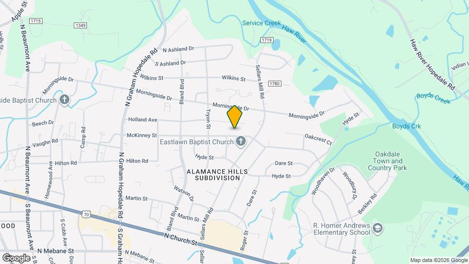 2310 McKinney St Map and Location Details