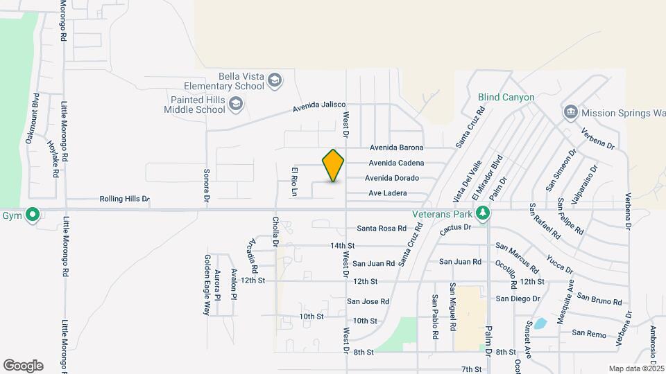 65949 Avenida Dorado, Unit 240 Map and Location Details