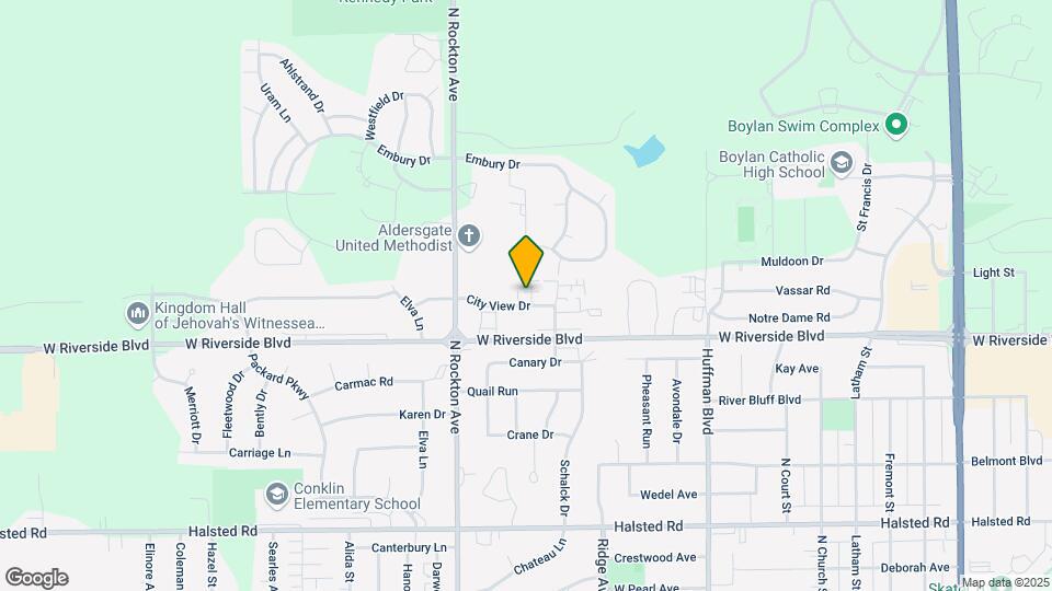 2857 City View Dr Map and Location Details