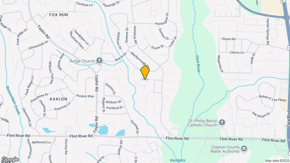 8431 Moultrie Dr Map and Location Details