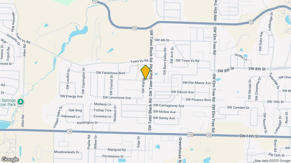 801 SW Wallstone Rd Map and Location Details