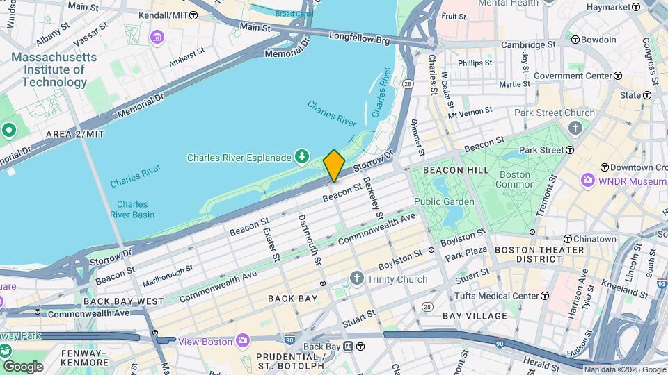 180 Beacon St Map and Location Details