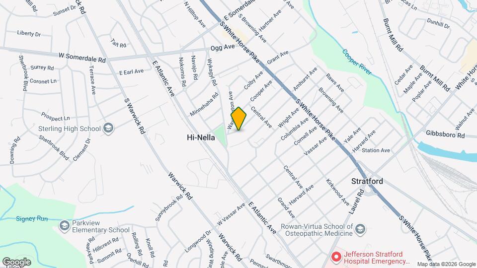 120 Webster Ave Map and Location Details