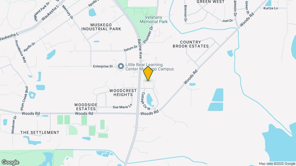 Regency Muskego Senior Apartments Map and Location Details