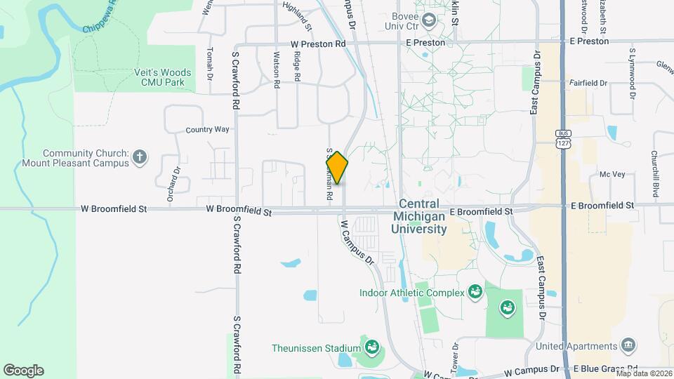 1909 S Stockman Rd Map and Location Details