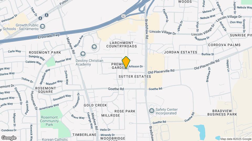 3544 Hanks St Map and Location Details