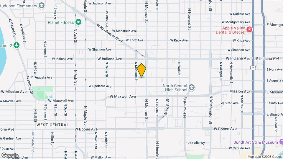 1011 W Augusta Ave Map and Location Details