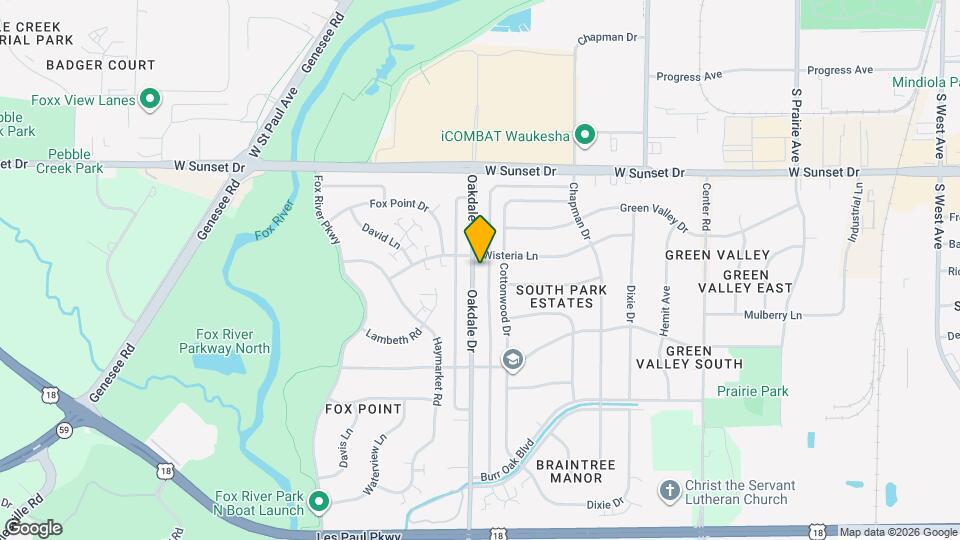 1609 Oakdale Dr Map and Location Details