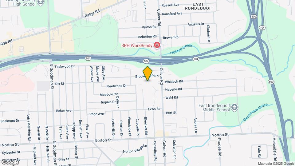 2519 Culver Rd Map and Location Details