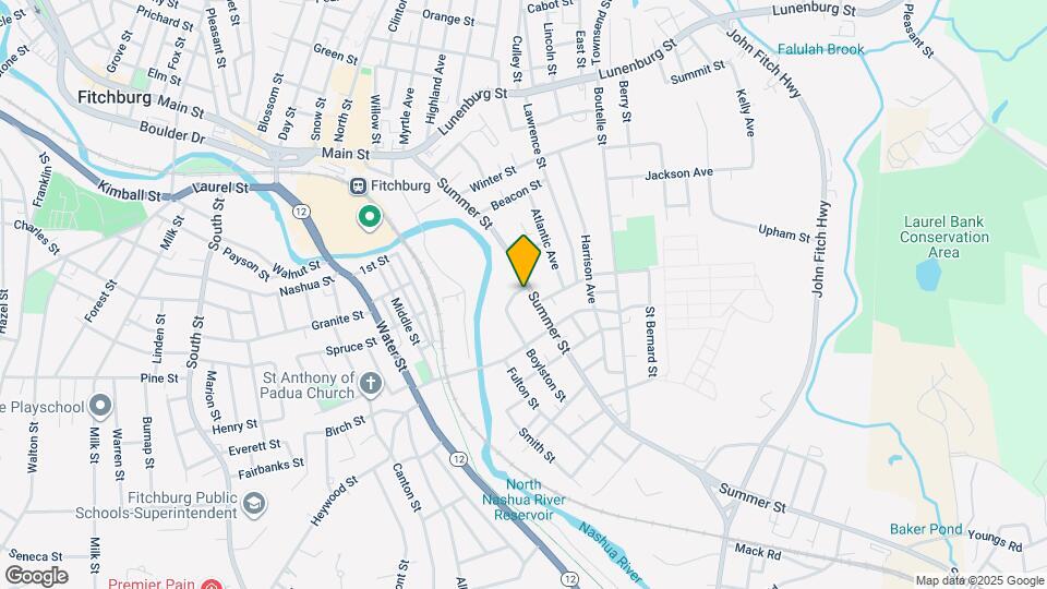 107 Summer St Mapa y Detalles de la Ubicación