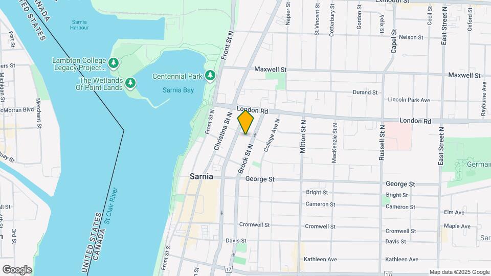 135 Maria St Map and Location Details