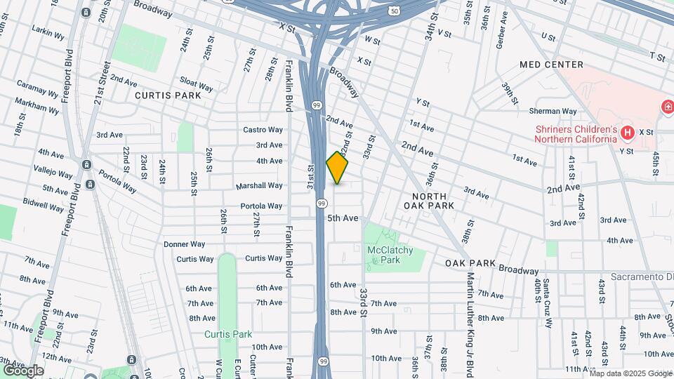 3201 Marshall Way Map and Location Details