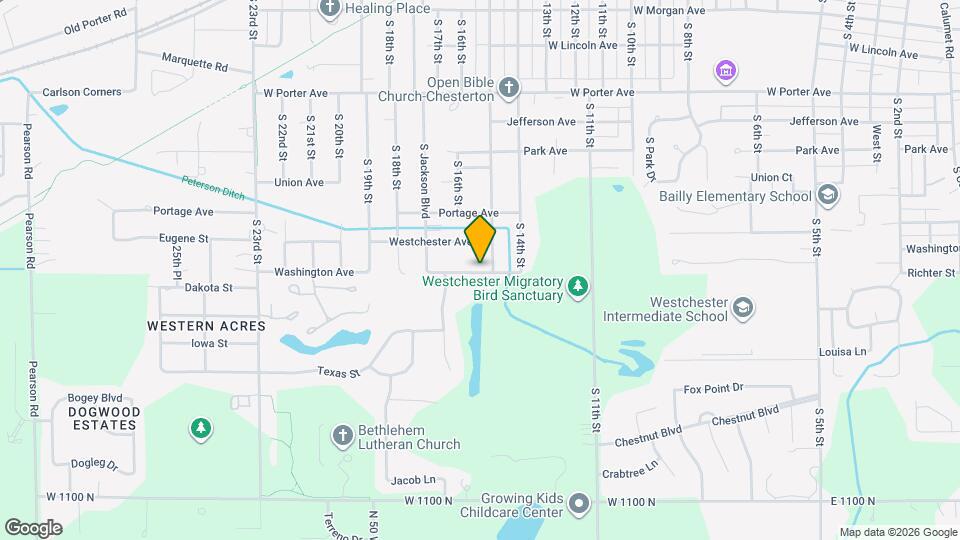 1522 Washington Ave Map and Location Details