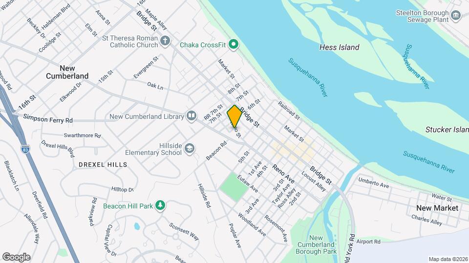 540 Reno St Apartments and Nearby New Cumberland Apartments For Rent