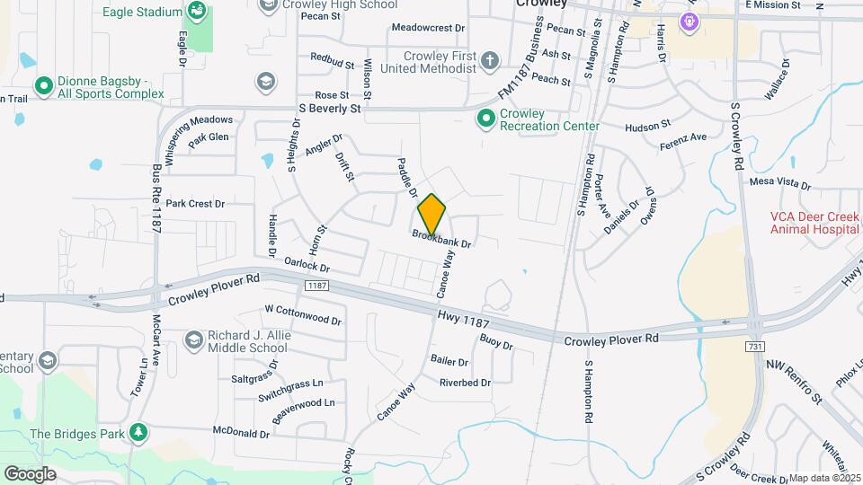 620 Brookbank Dr Map and Location Details