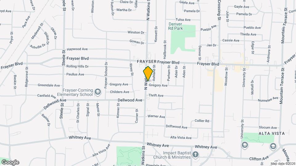 3278 N Watkins St Map and Location Details