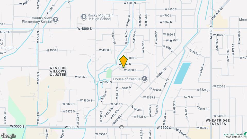 4148 W 5060 S Map and Location Details