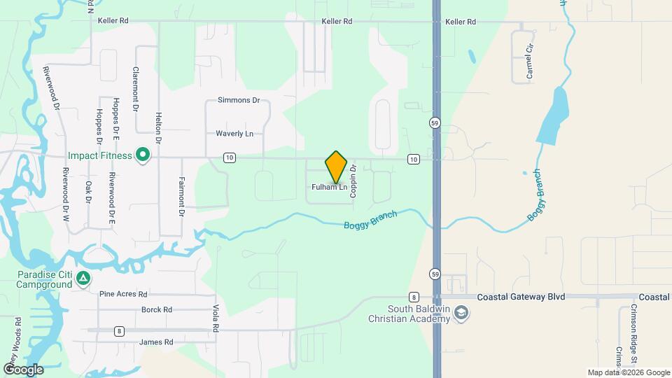 224 Fulham Ln Map and Location Details