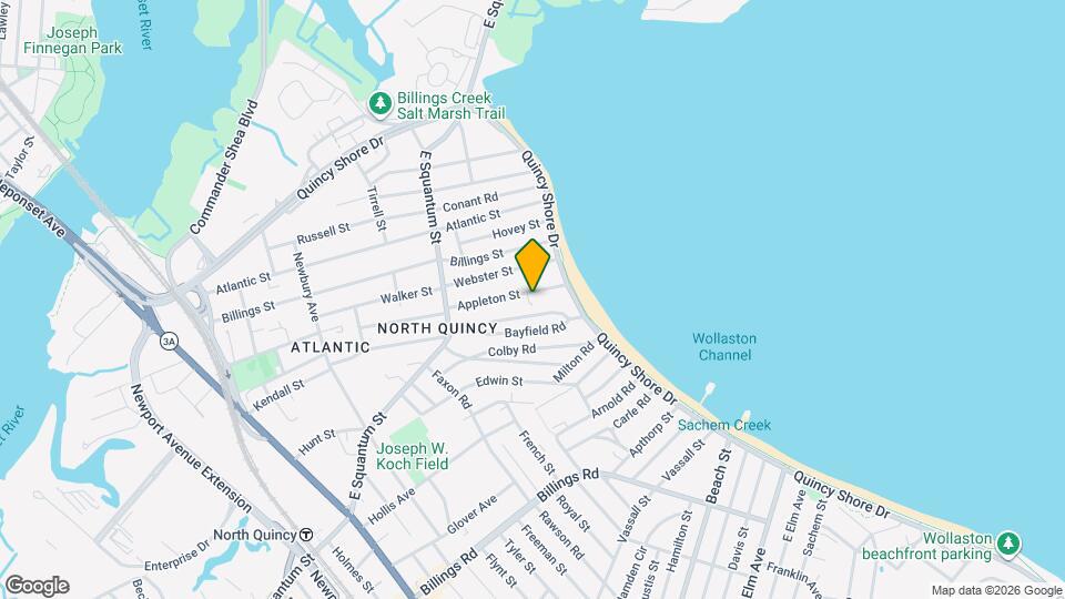 69 Appleton St, Unit 2 Map and Location Details