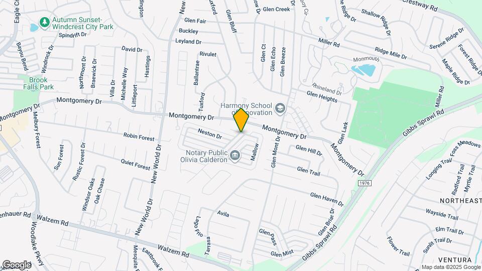 8036 Winsford Dr Map and Location Details