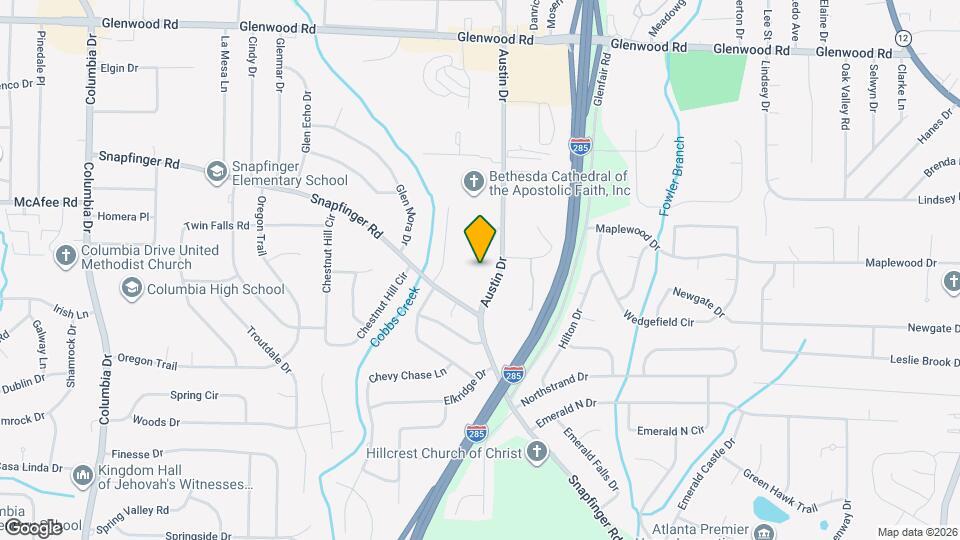 2087 Austin Dr Map and Location Details