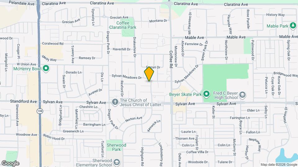 3557 Claremont Ave Map and Location Details