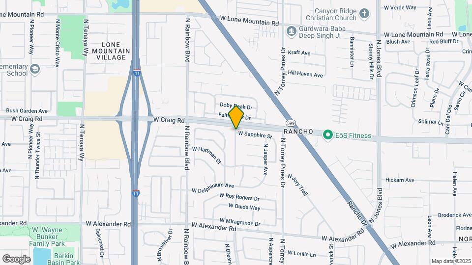 8354 W Sapphire St Map and Location Details