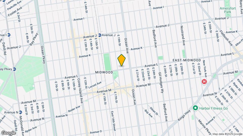 1819 Avenue L Map and Location Details